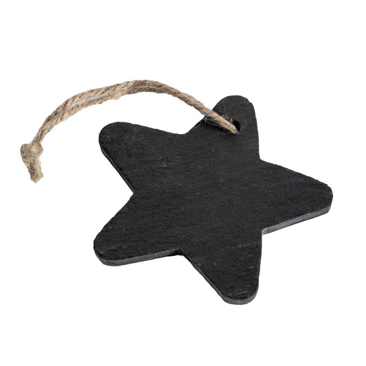Slate Christmas Tree Decoration - Star