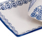 Blue and White Pattern - Ceramic Butter Dish