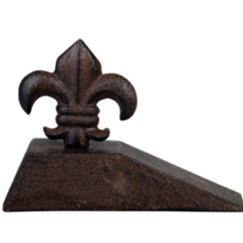 cast iron doorstop