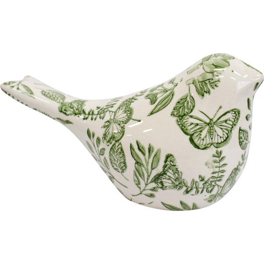 Enchanted Garden Vintage Style Decorative Bird Ornament