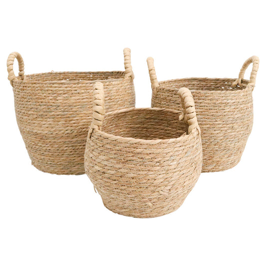 Set of 3 Woven Baskets