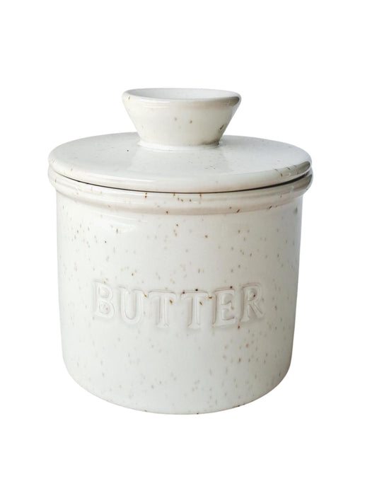 Butter Bell Ceramic - Speckled Design - 140ml