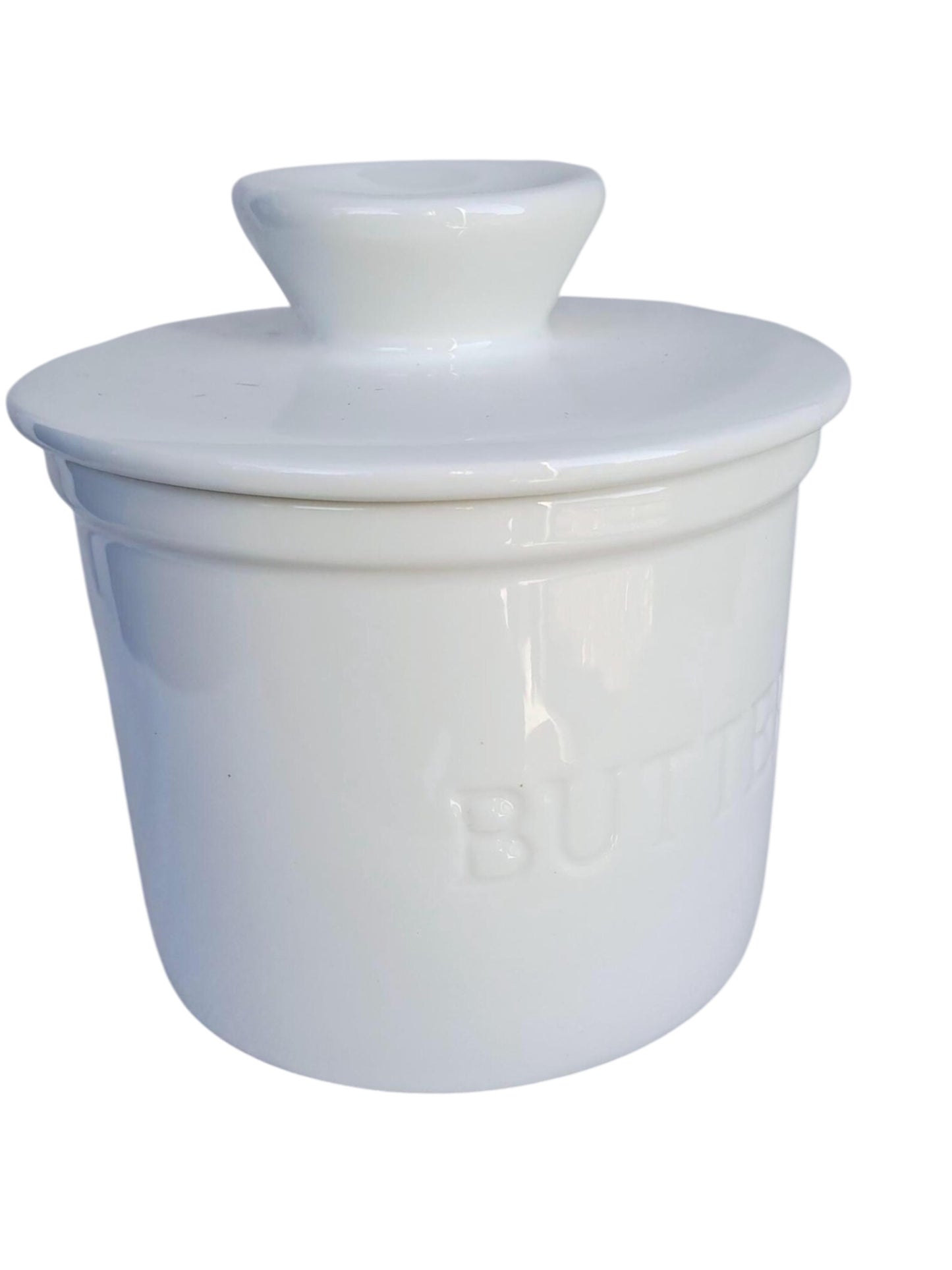 Butter Bell in White