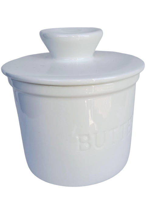 Butter Bell in White