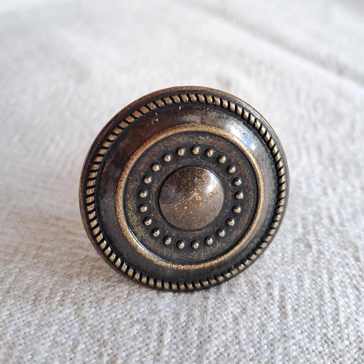 Antique Bronze 'Vintage Federation' Drawer Knob