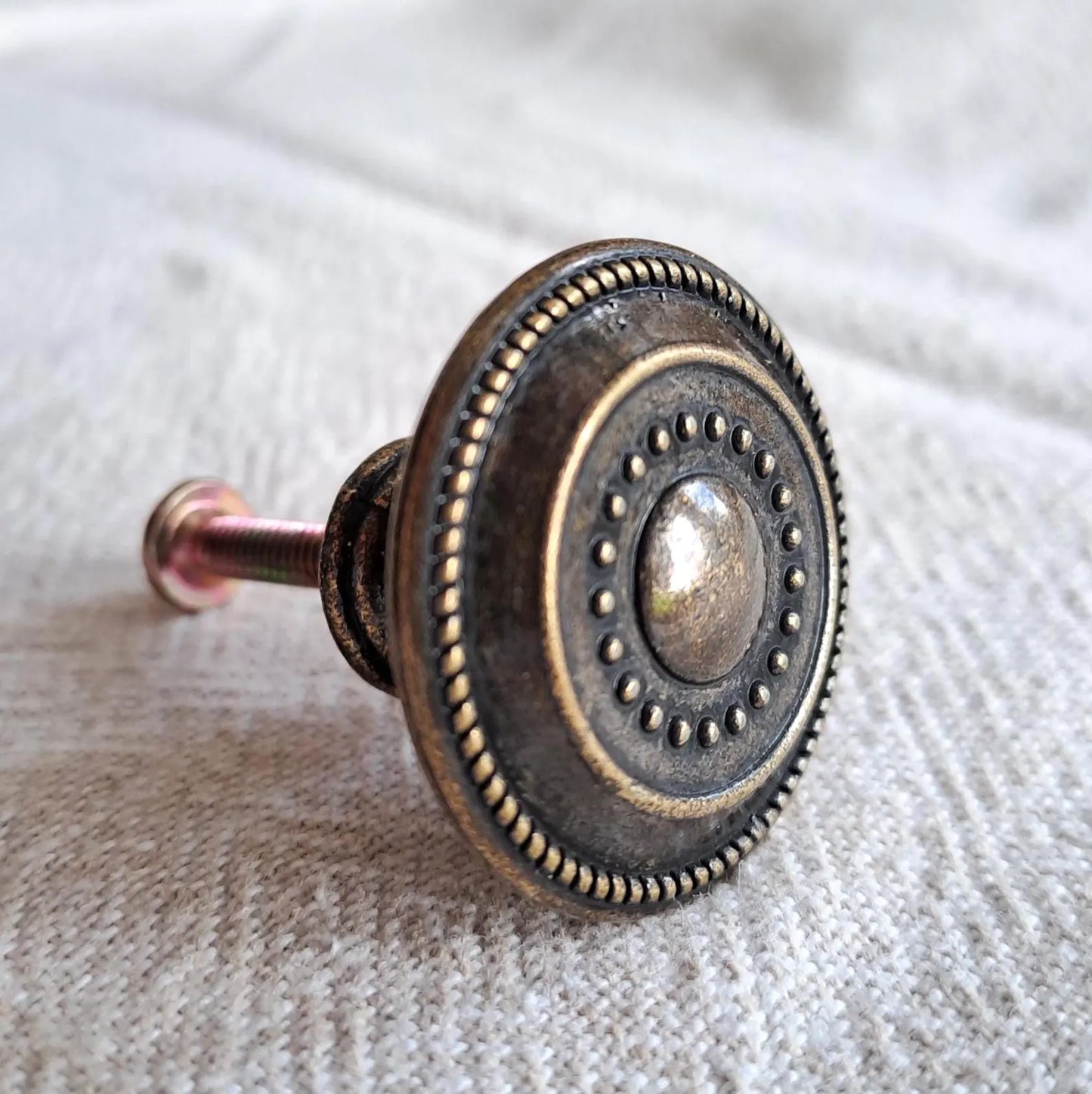 Antique Bronze 'Vintage Federation' Drawer Knob