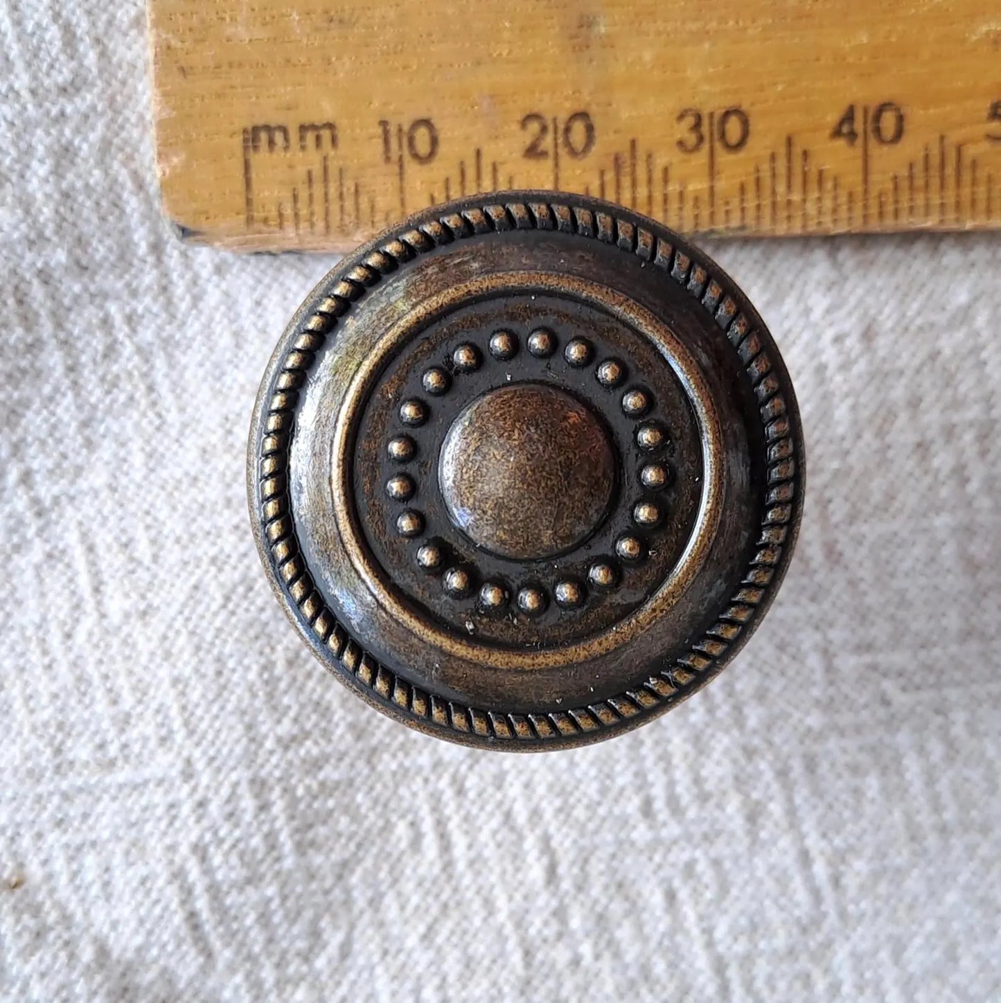 Antique Bronze 'Vintage Federation' Drawer Knob