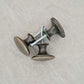 Drawer Knob - Pack of 5 - 'Antique Bronze' Metal