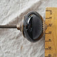Ceramic Knob - Brass/Black