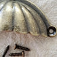 Drawer Pull 'Antique Bronze Shell' Cup Style
