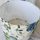 Lampshade featuring P.Kaufmann Fabric 'Fanciful Florale Alabaster'