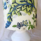 Lampshade featuring P.Kaufmann Fabric 'Fanciful Florale Alabaster'
