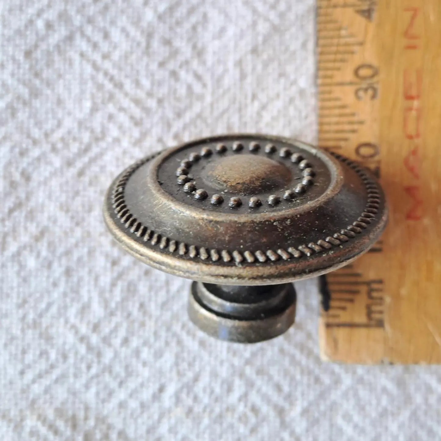 Metal Knob 'COLTON' Antique Bronze Finish