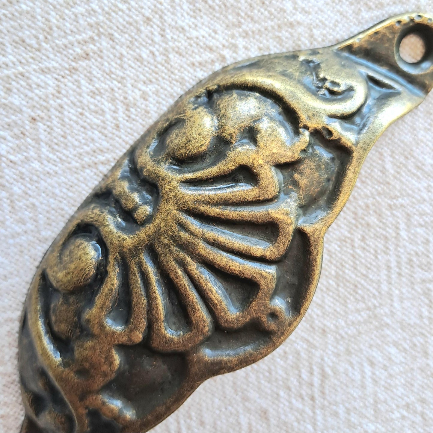 Ornate Metal Drawer Pull