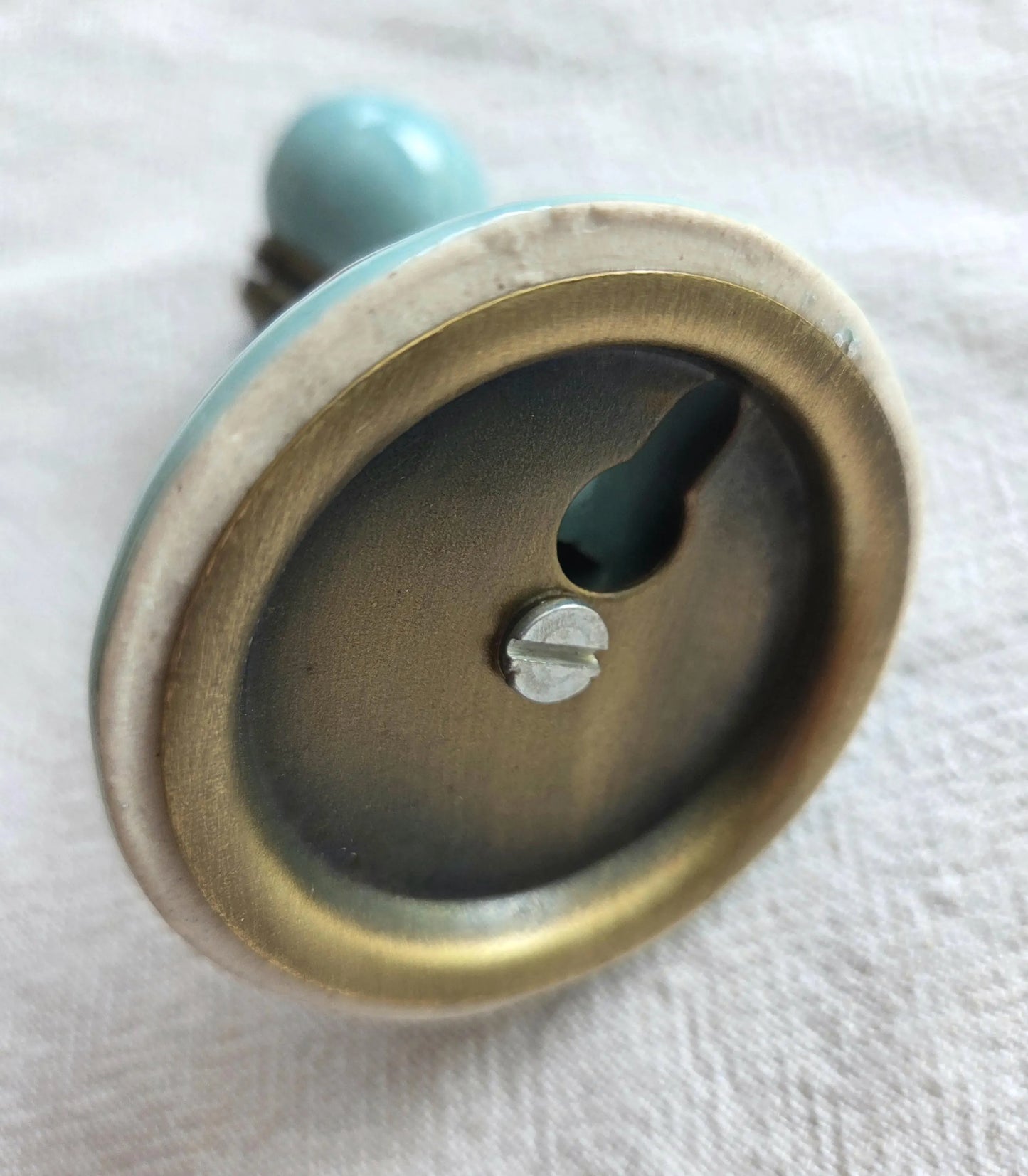 Flower Design Wall Hook - Turquoise