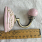 Flower Design Wall Hook - Turquoise