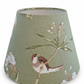 Tapered Lampshade - Green Garden Fabric