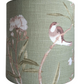 Drum Lampshade - Green Garden Fabric