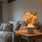 Tapered Lampshade - Finders Keepers (French Blue) P.Kaufmann Fabric