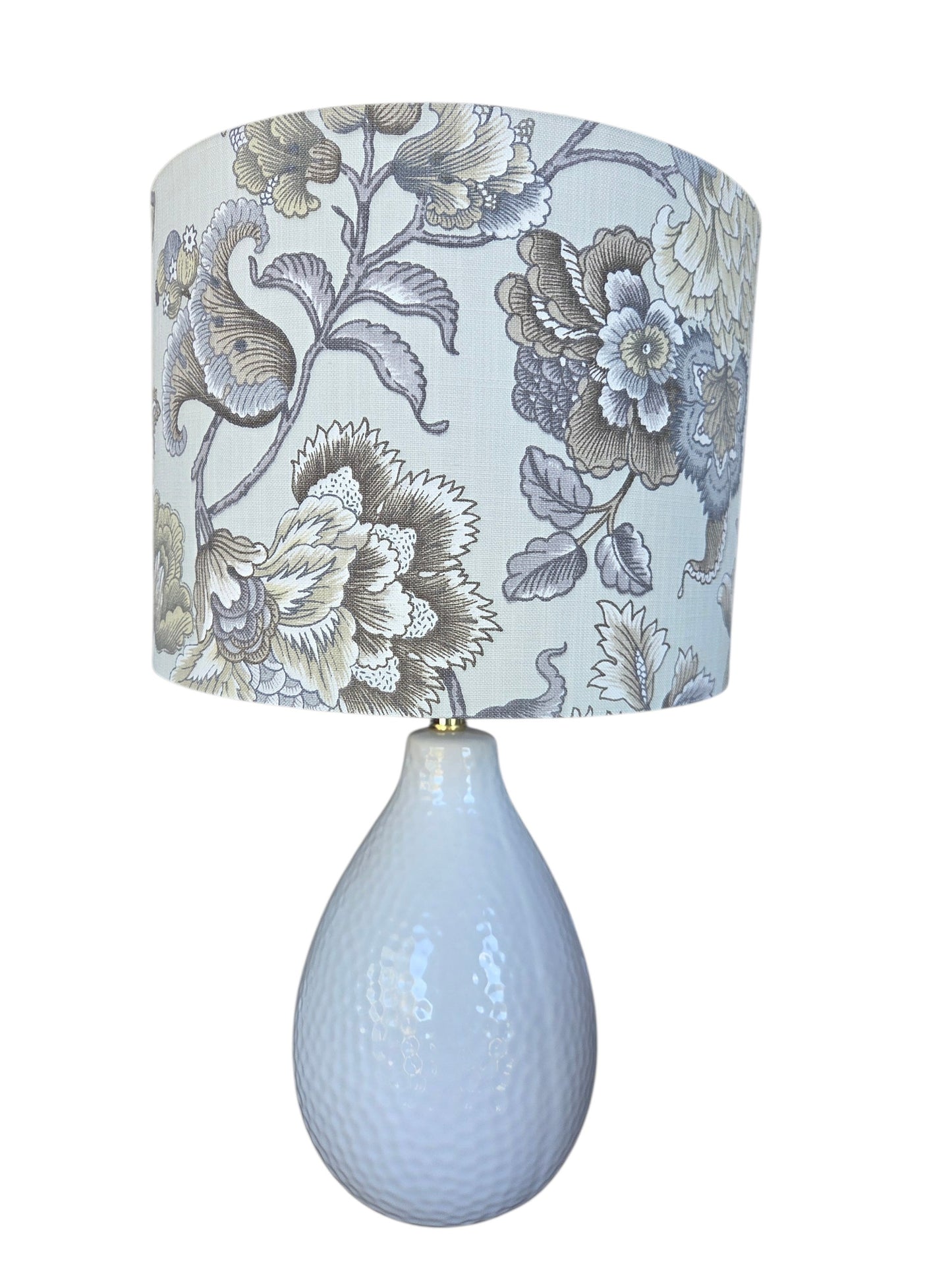 Drum Lampshade - Splendor Pattern - Flannel - Profile Fabric