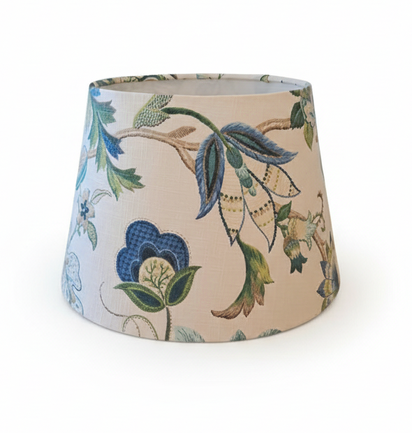 Tapered Lampshade - Brissac (Sapphire) P.Kaufmann Fabric