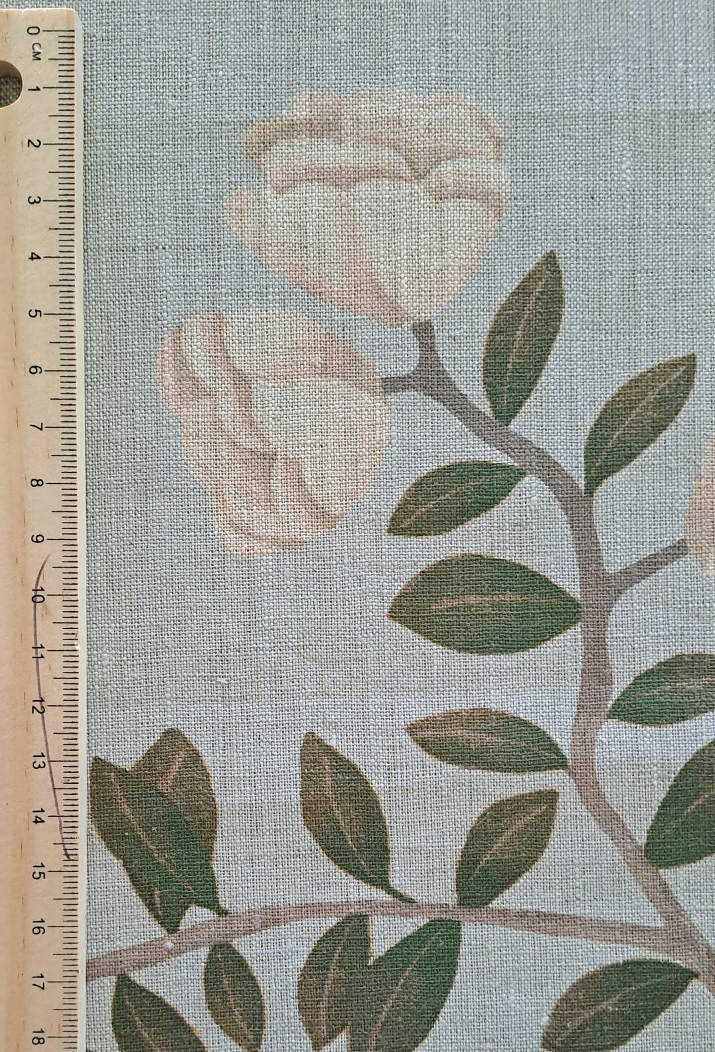 Tapered Lampshade - MOKUM Sakura (Duck egg) Fabric