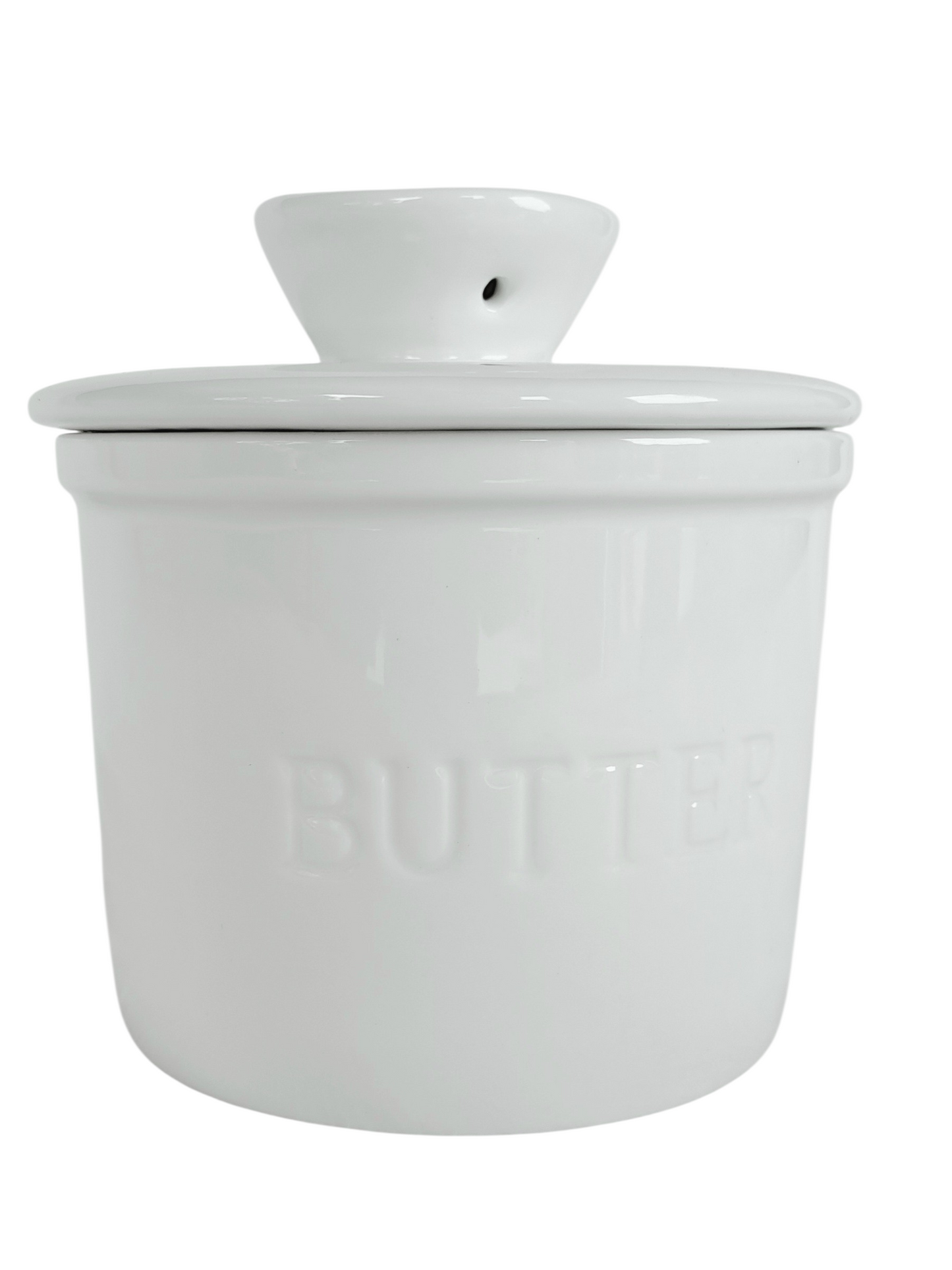 Butter Bell in White