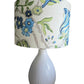 Drum Lampshade - Fanciful Florale Alabaster P.Kaufmann Fabric