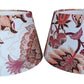Tapered Lampshade - Zelda Floral Fruit Punch P.Kaufmann Fabric