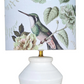 Drum Lampshade - Hummingbirds