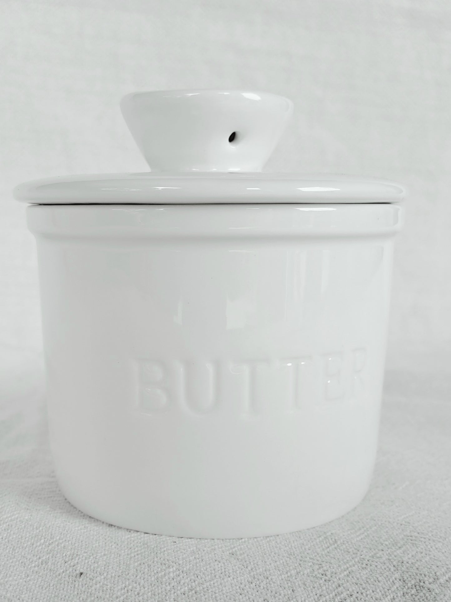 Butter Bell in White
