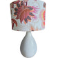 Drum Lampshade - Zelda Floral Fruit Punch P.Kaufmann Fabric