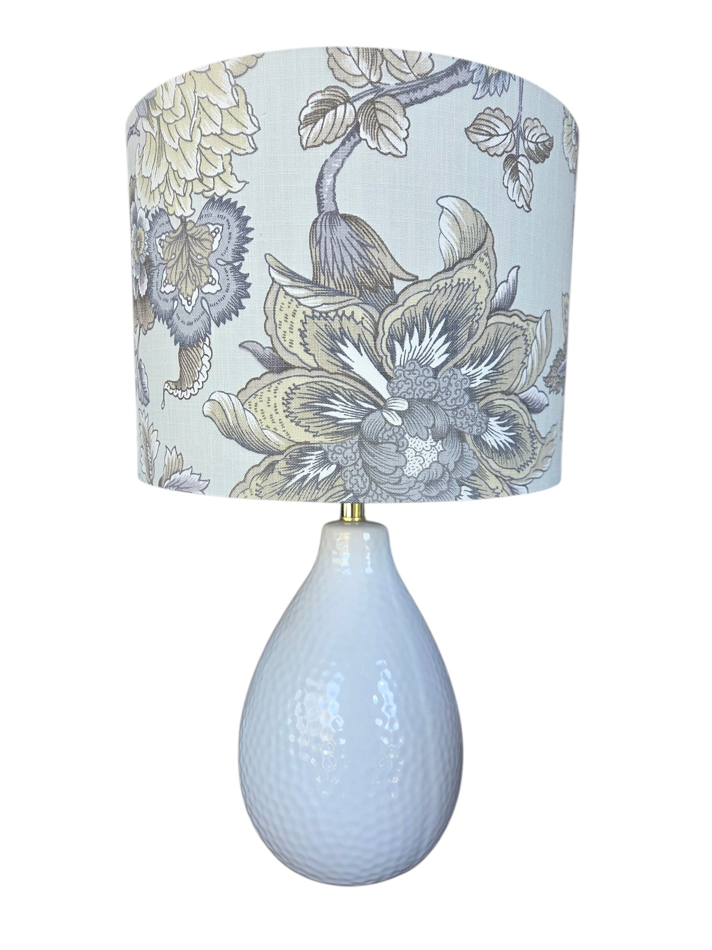 Drum Lampshade - Splendor Pattern - Flannel - Profile Fabric