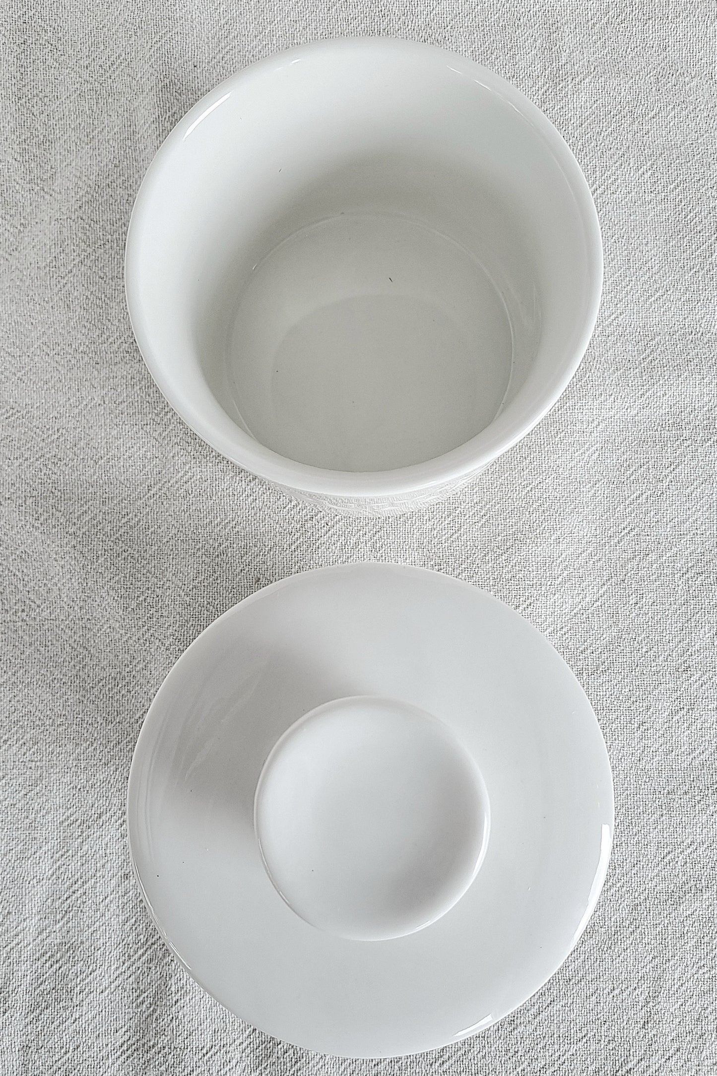 Butter Bell in White