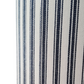 Blue Ticking Drum Lampshade