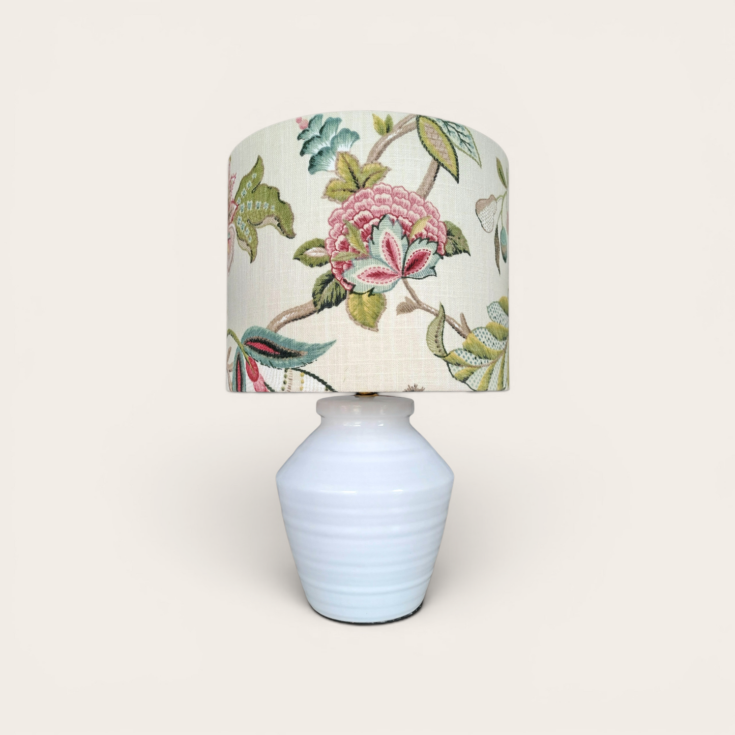 Drum Lampshade - Brissac (Jewel) P.Kaufmann Fabric