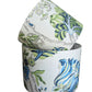 Drum Lampshade - Fanciful Florale Alabaster P.Kaufmann Fabric