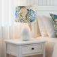 Drum Lampshade - Fanciful Florale Alabaster P.Kaufmann Fabric