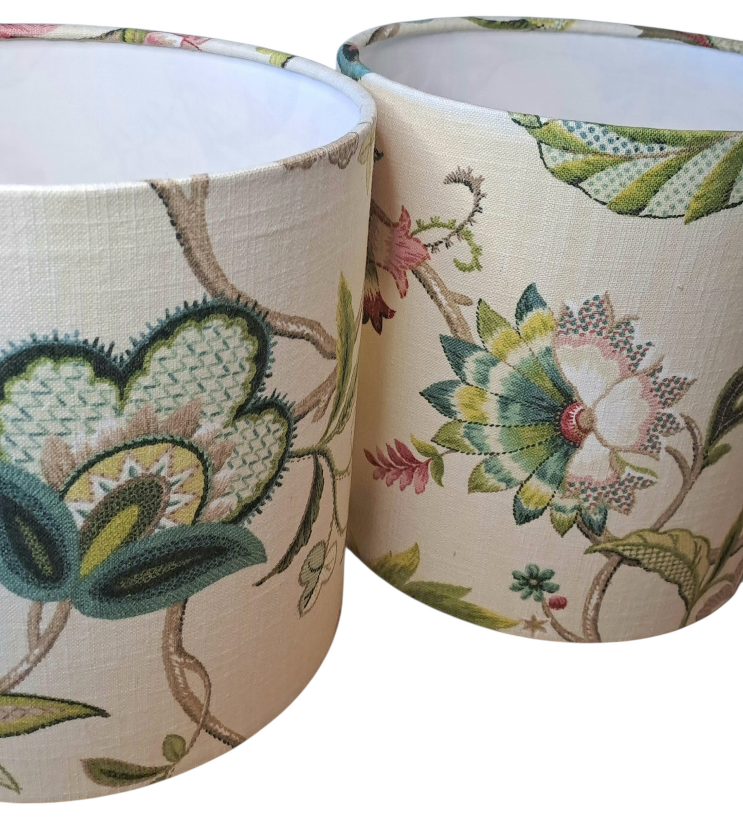 Drum Lampshade - Brissac (Jewel) P.Kaufmann Fabric
