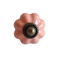 Pink Pumpkin shape Knob