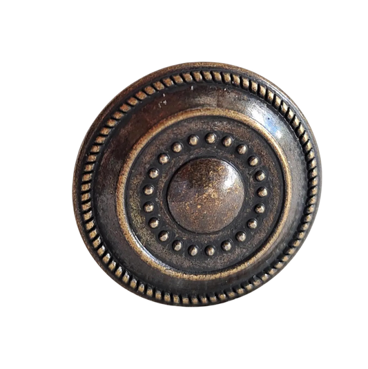 Antique Bronze 'Vintage Federation' Drawer Knob