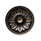 Metal Knob LARGE 'Vintage Flower'