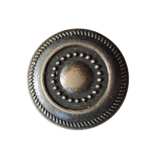 Metal Knob 'COLTON' Antique Bronze Finish