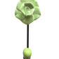 Rose Hook - Ceramic & Metal - Green